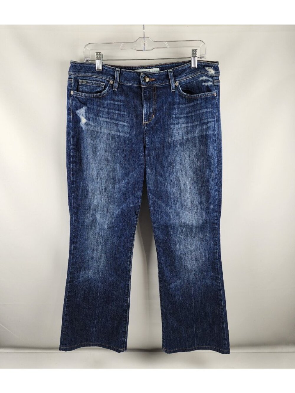 JOES Jeans Womens 32x28 Blue Jolie Wash Muse Flare Distressed Denim
